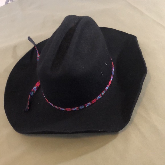 TEXAS HAT made in U.S.A  men’s or women’s size Large black color HAT - Picture 5 of 14